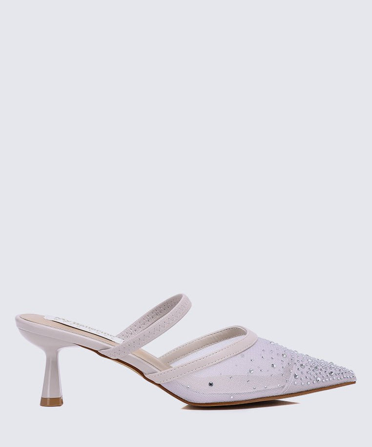 Amelia Comfy Heels In LilacShoes - myballerine