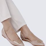 Amina Comfy Ballerina In AlmondShoes - myballerine