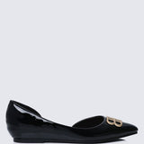 Amina Comfy Ballerina In BlackShoes - myballerine