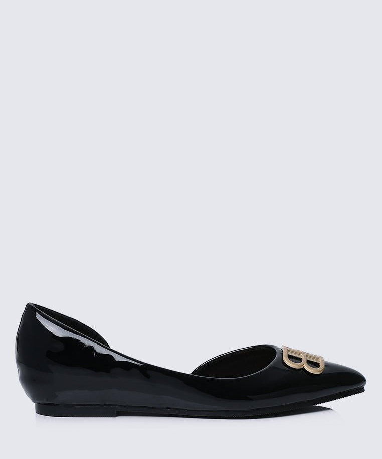 Amina Comfy Ballerina In BlackShoes - myballerine
