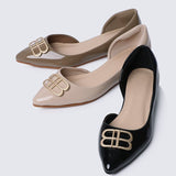 Amina Comfy Ballerina In BlackShoes - myballerine