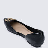 Amina Comfy Ballerina In BlackShoes - myballerine