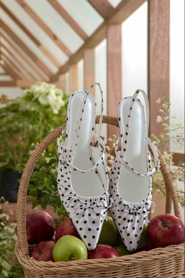 Amora Comfy Heels In WhiteHeels - myballerine