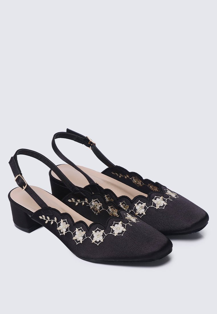 Anastasia Comfy Heels In BlackHeels - myballerine