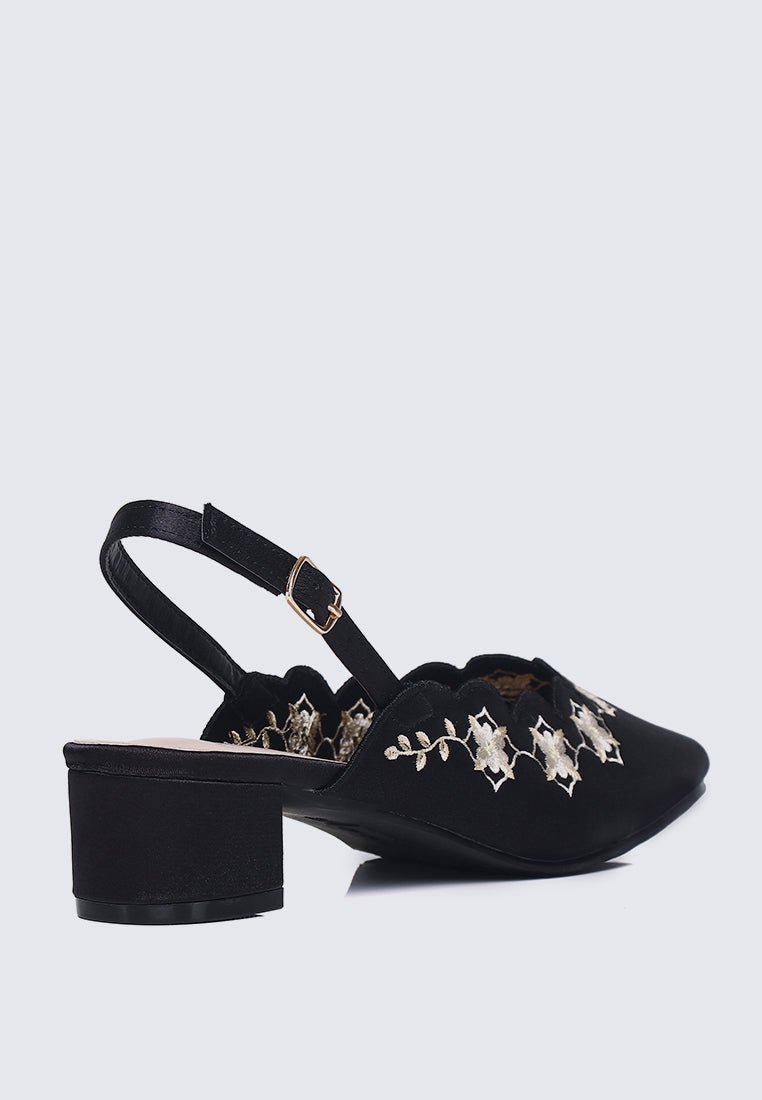 Anastasia Comfy Heels In BlackHeels - myballerine