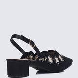 Anastasia Comfy Heels In BlackHeels - myballerine