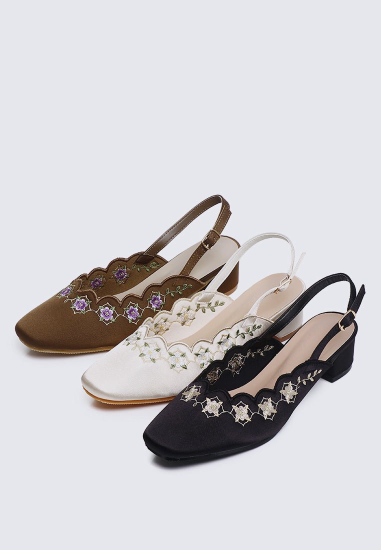 Anastasia Comfy Heels In BlackHeels - myballerine