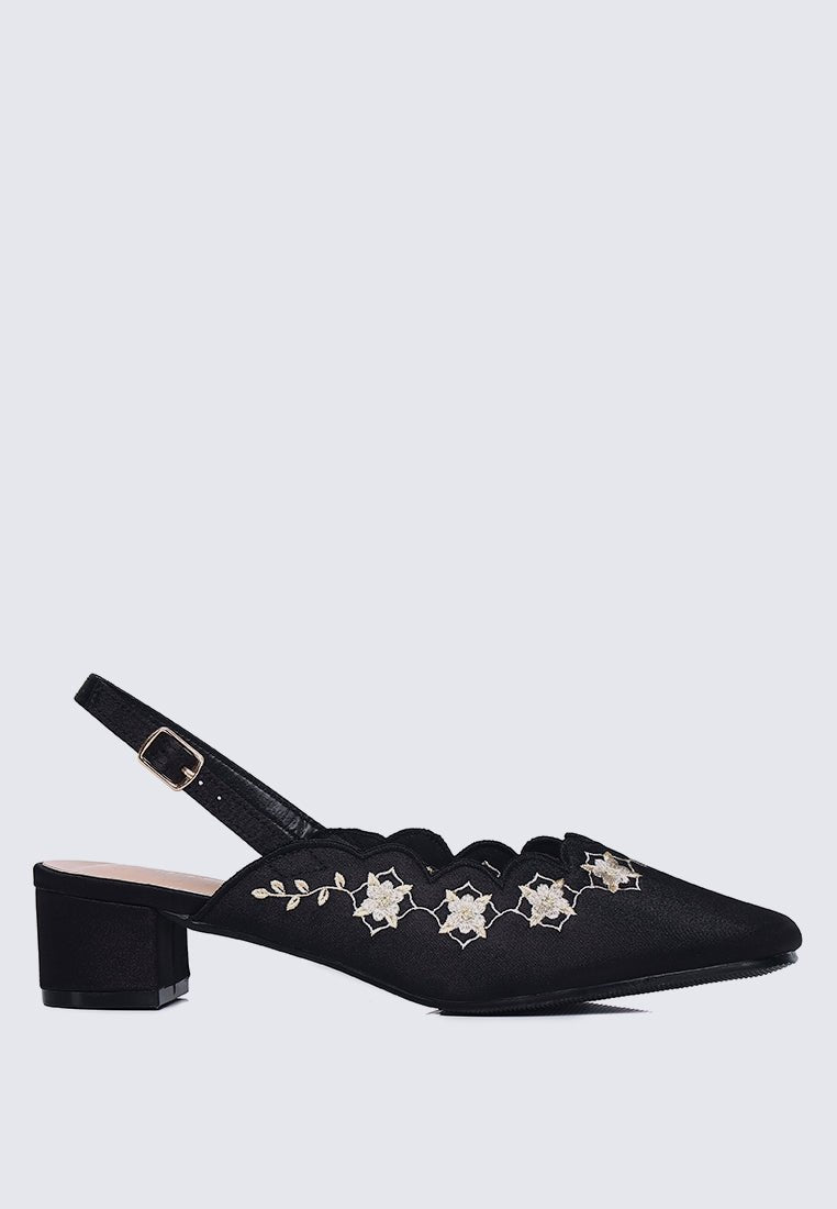Anastasia Comfy Heels In BlackHeels - myballerine