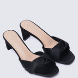 Anne Comfy Heels In Black - myballerine
