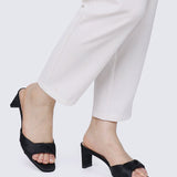 Anne Comfy Heels In Black - myballerine
