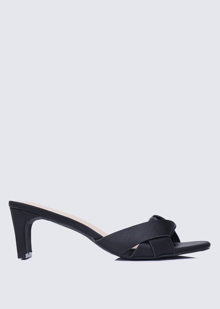 Anne Comfy Heels In Black - myballerine