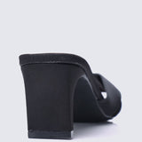 Anne Comfy Heels In Black - myballerine