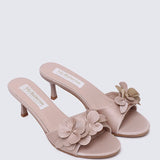 Anneliese Comfy Heels In Nude PinkHeels - myballerine