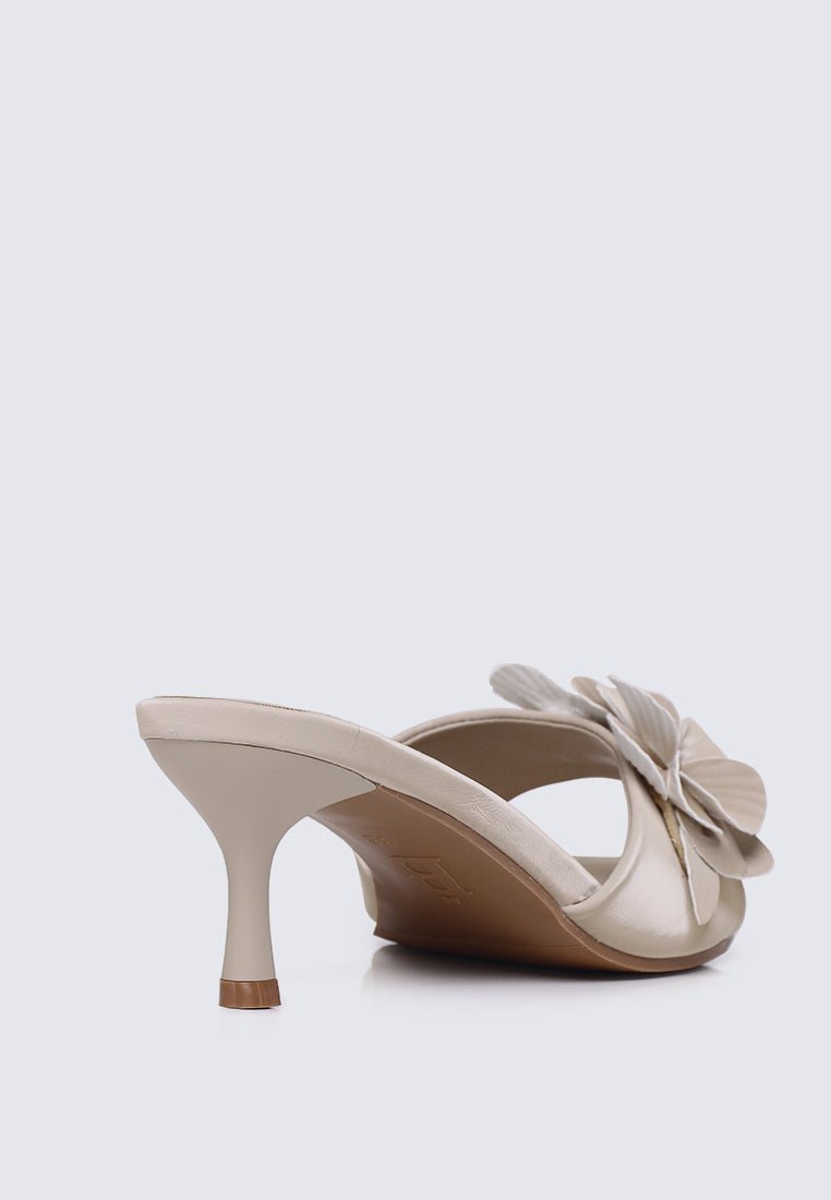 Anneliese Comfy Heels In NudeHeels - myballerine