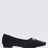 Anvera Comfy Ballerina In BlackBallerina - myballerine