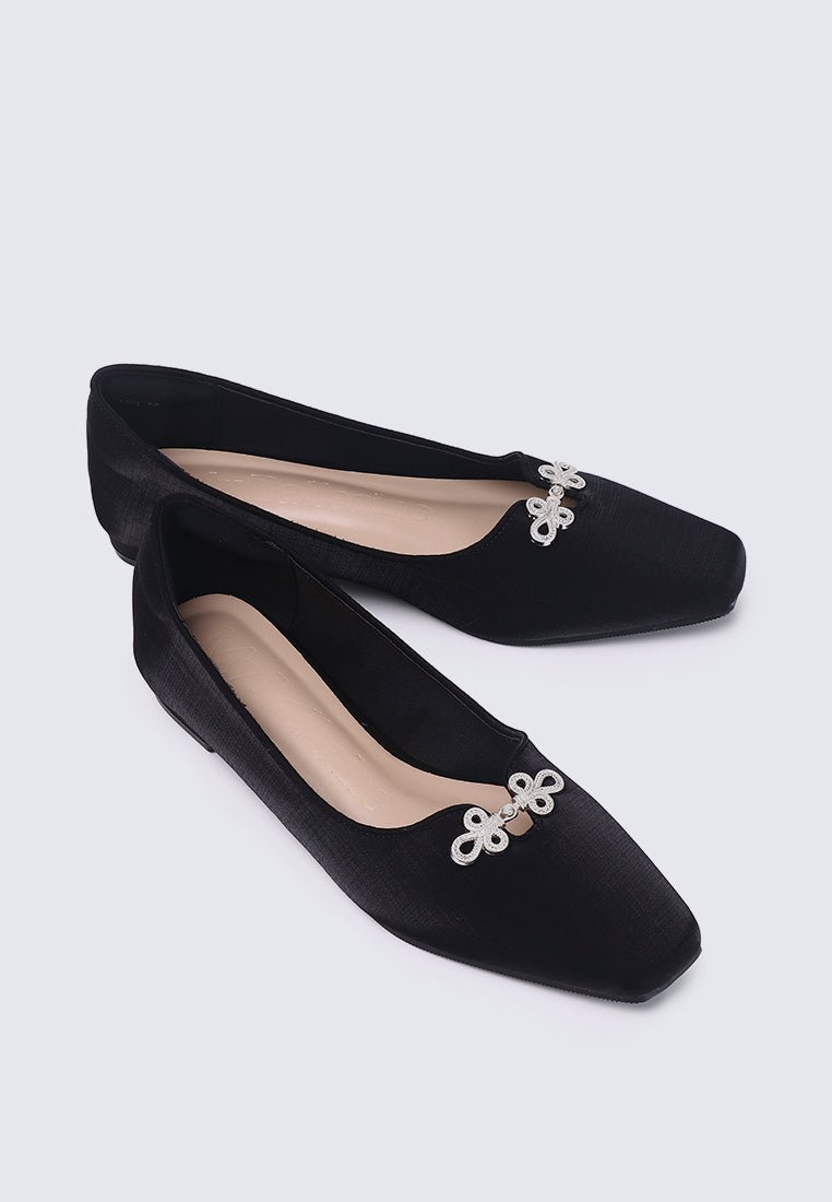 Anvera Comfy Ballerina In BlackBallerina - myballerine