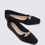 Anvera Comfy Ballerina In BlackBallerina - myballerine