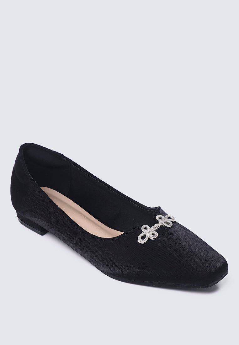Anvera Comfy Ballerina In BlackBallerina - myballerine