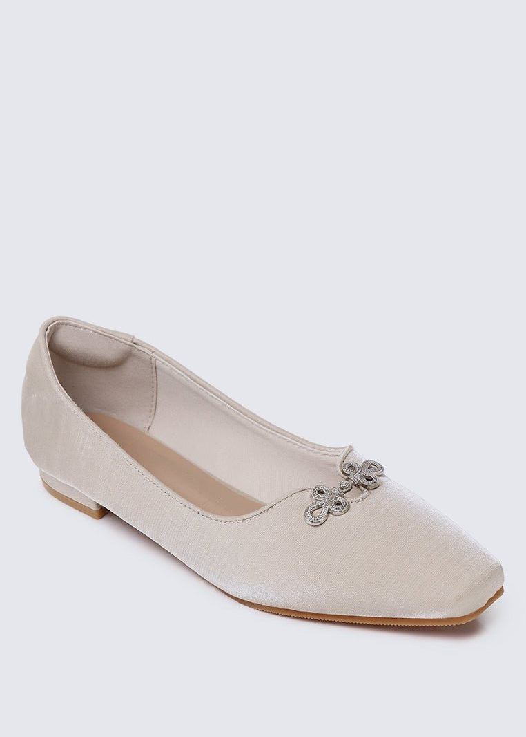 Anvera Comfy Ballerina In ChampagneBallerina - myballerine