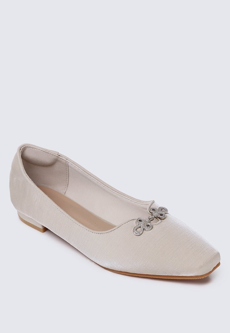Anvera Comfy Ballerina In ChampagneBallerina - myballerine