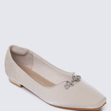 Anvera Comfy Ballerina In ChampagneBallerina - myballerine