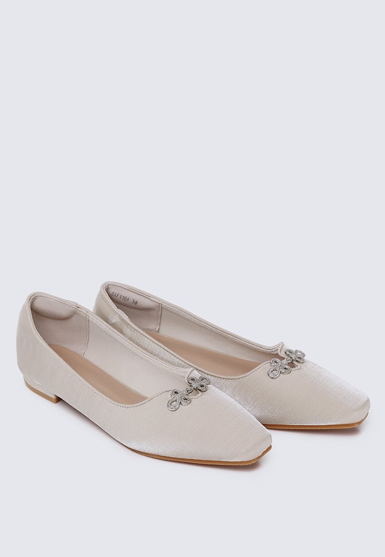 Anvera Comfy Ballerina In ChampagneBallerina - myballerine