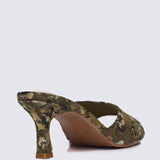 Aristea Comfy Heels In CoffeeHeels - myballerine