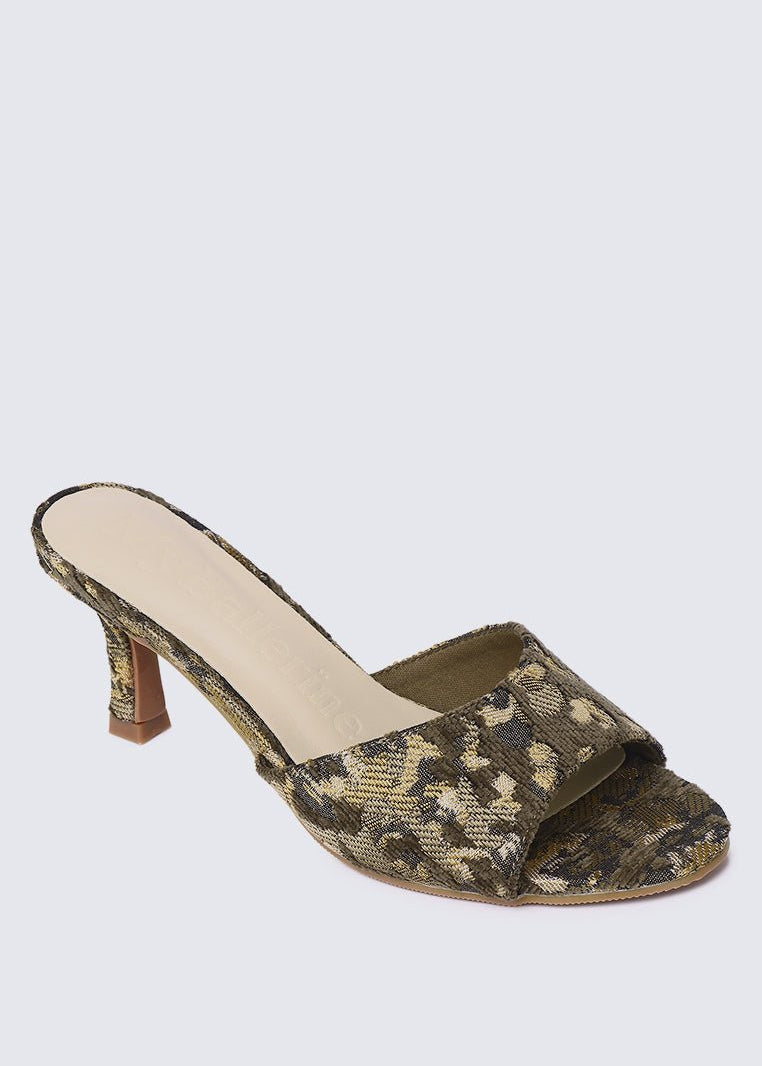 Aristea Comfy Heels In CoffeeHeels - myballerine
