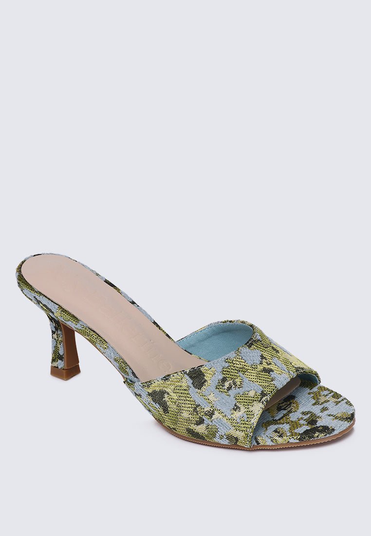 Aristea Comfy Heels In Light BlueHeels - myballerine
