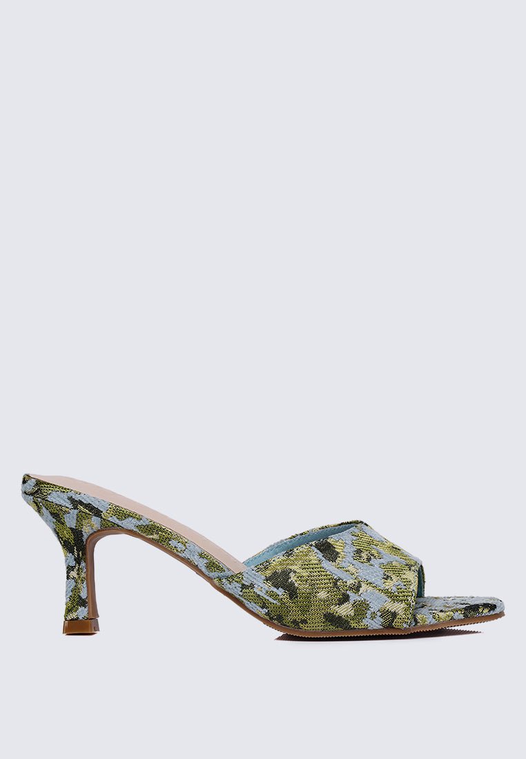 Aristea Comfy Heels In Light BlueHeels - myballerine