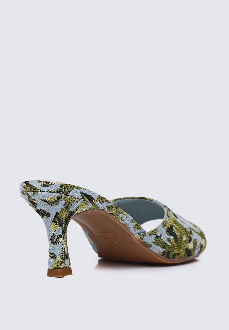Aristea Comfy Heels In Light BlueHeels - myballerine
