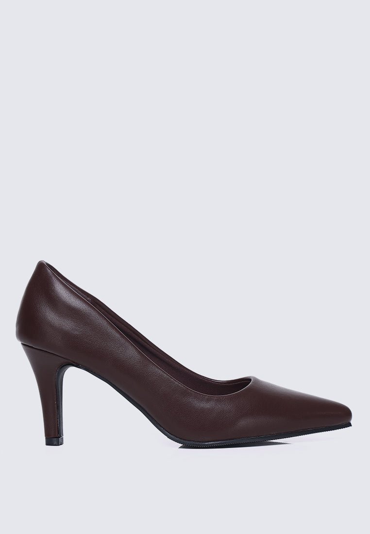 Ashley Comfy Pumps In EspressoPumps - myballerine