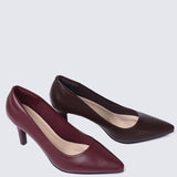 Ashley Comfy Pumps In EspressoPumps - myballerine