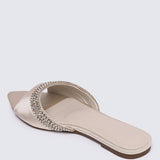 Astra Comfy Sandals In ChampagneSandals - myballerine