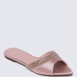 Astra Comfy Sandals In PinkSandals - myballerine