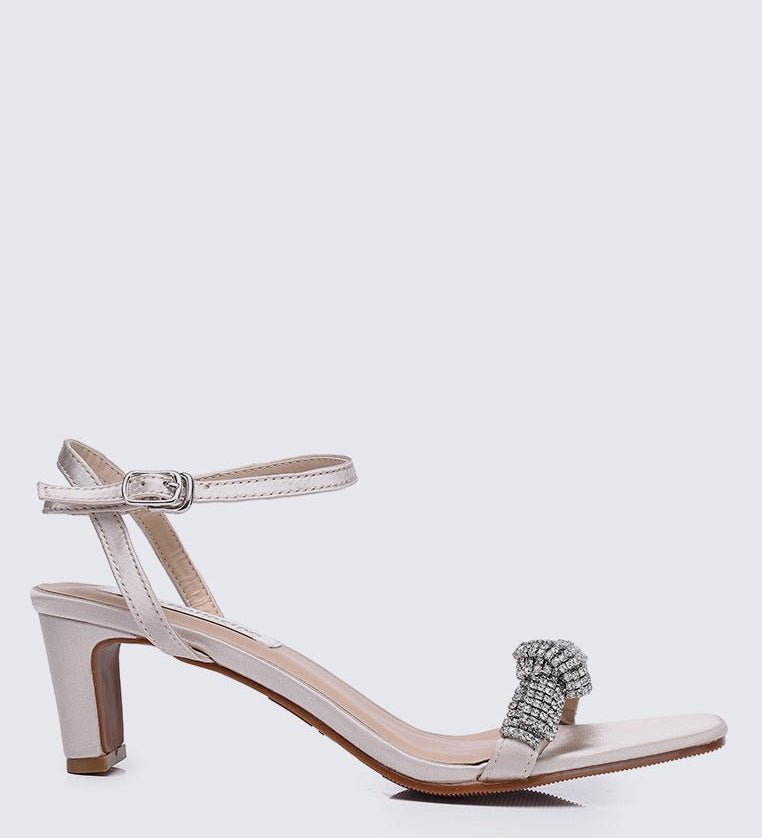 Audrey Comfy Heels In Almond - myballerine
