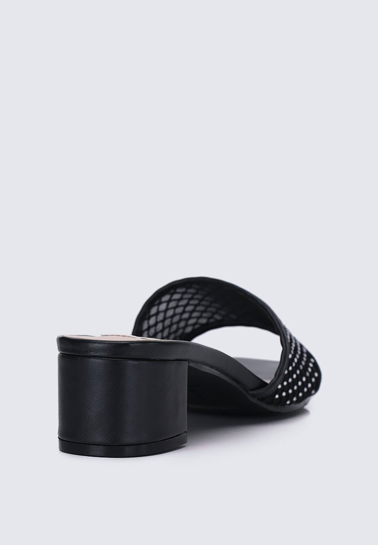 Ayla Comfy Heels In BlackHeels - myballerine