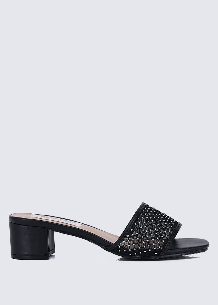 Ayla Comfy Heels In BlackShoes - myballerine