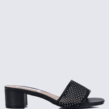 Ayla Comfy Heels In BlackShoes - myballerine