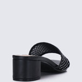 Ayla Comfy Heels In BlackShoes - myballerine