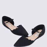 Azzurra Comfy Ballerina In Black - myballerine