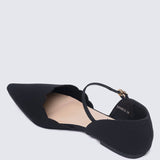 Azzurra Comfy Ballerina In Black - myballerine