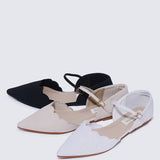 Azzurra Comfy Ballerina In Black - myballerine