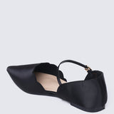 Azzurra Comfy Ballerina In CharcoalBallerina - myballerine