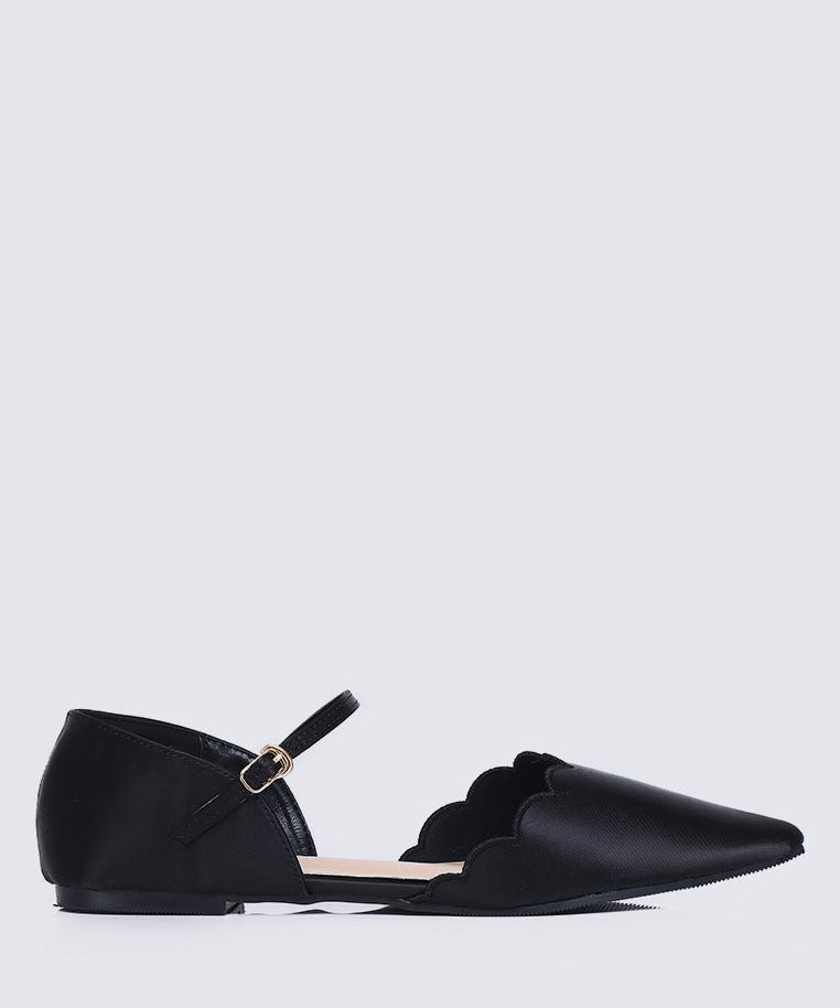 Azzurra Comfy Ballerina In CharcoalShoes - myballerine