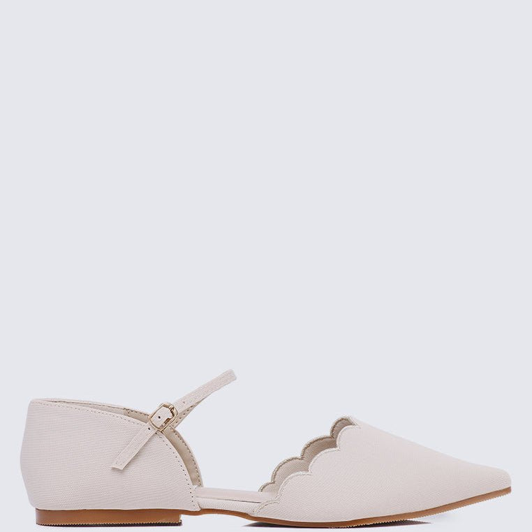 Azzurra Comfy Ballerina In Nude - myballerine