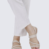 Bellissa Comfy Sandals In AlmondShoes - myballerine