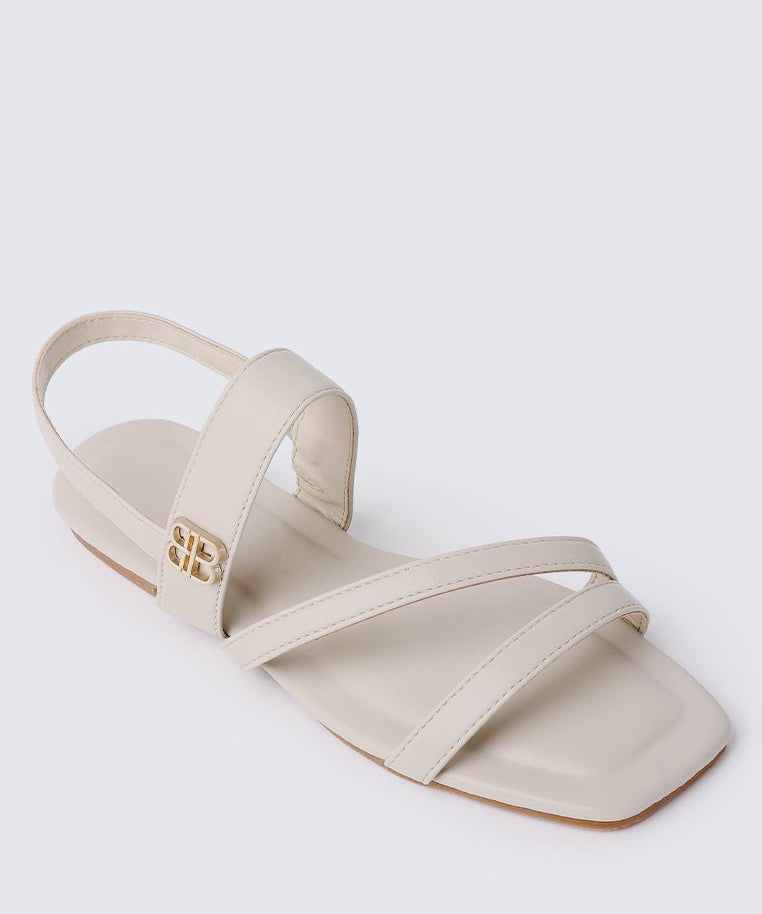 Bellissa Comfy Sandals In AlmondShoes - myballerine