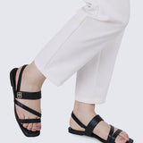Bellissa Comfy Sandals In BlackShoes - myballerine