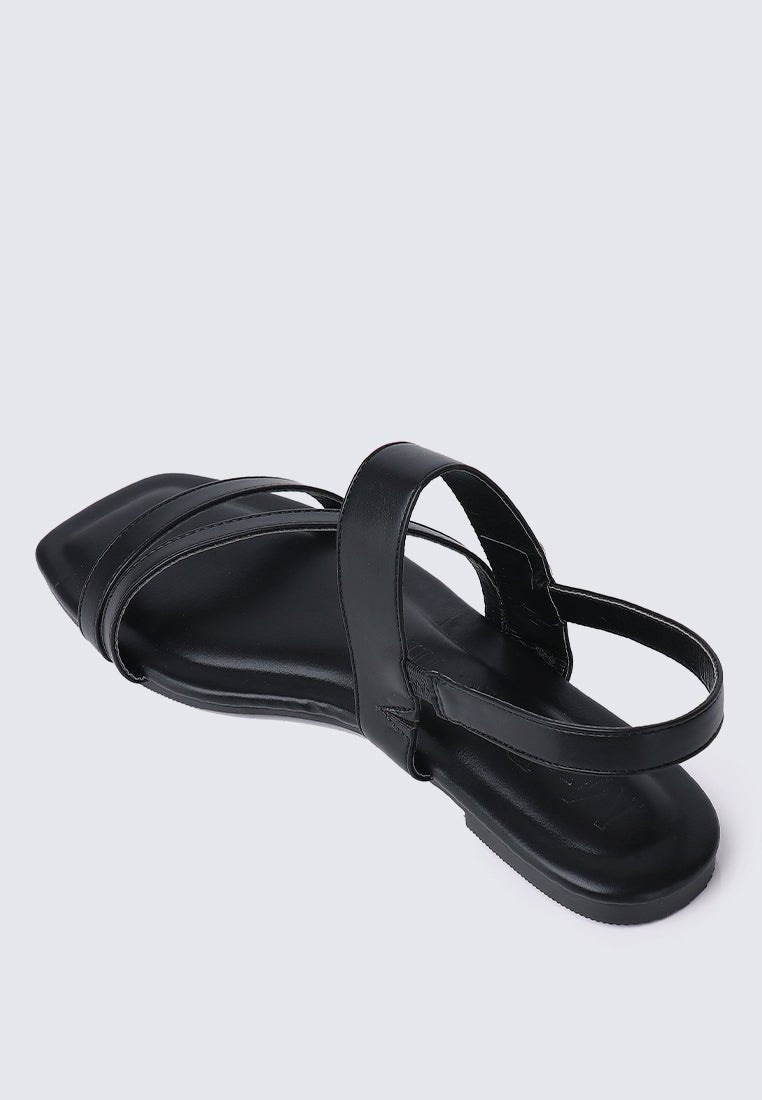 Bellissa Comfy Sandals In BlackShoes - myballerine
